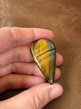 Tiger's Eye cabochon
